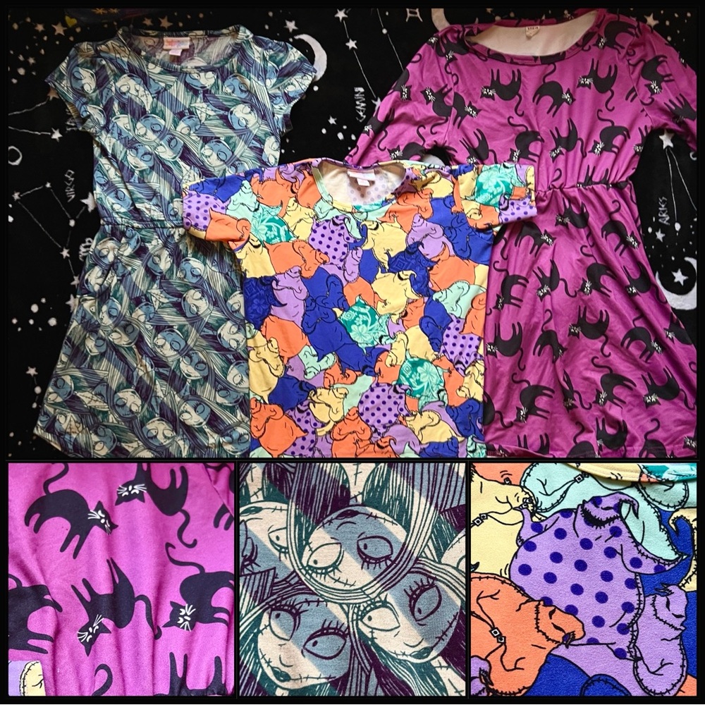 Lularoe nightmare before Christmas kids bundle